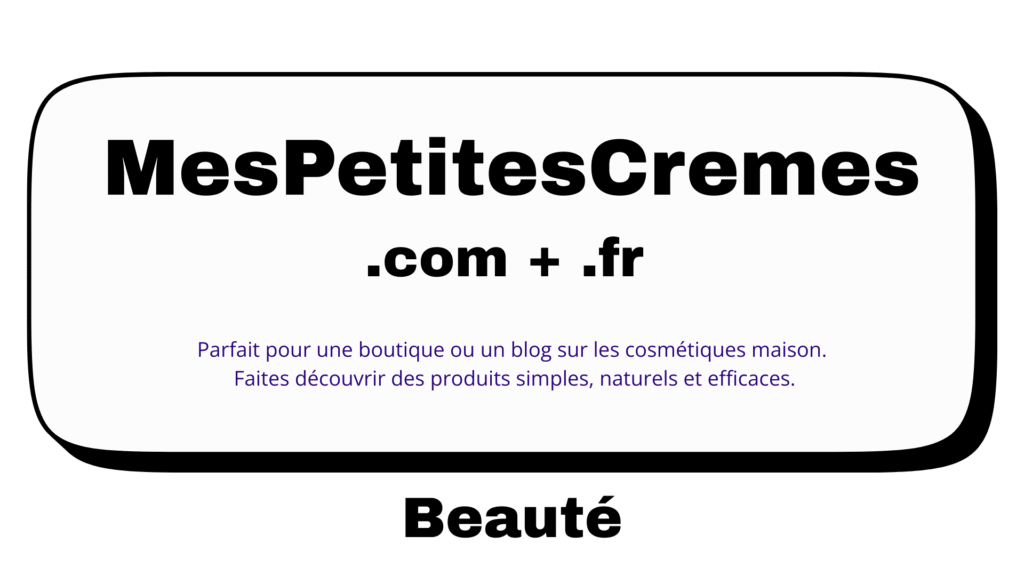 article mes petites crèmes beauté cosmétique bio