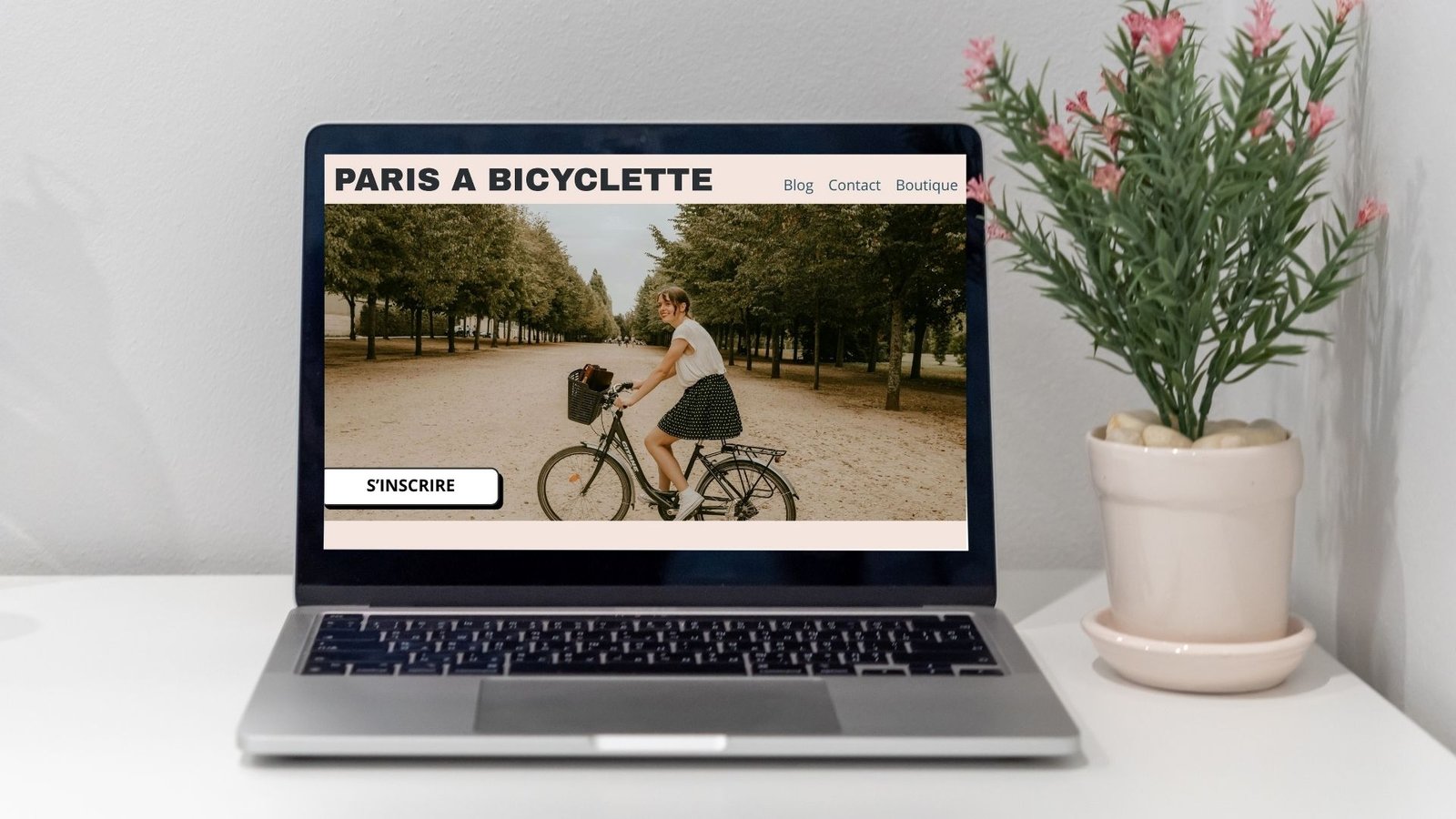 parisabicyclette.com mockup parisabicyclette.com
